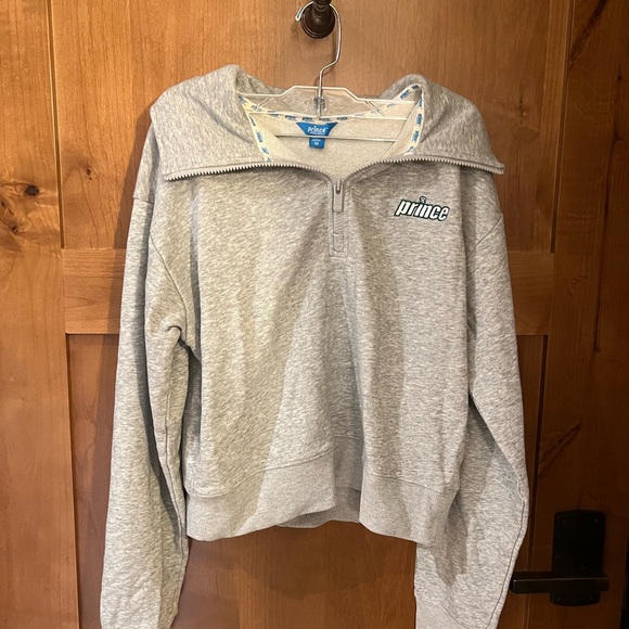 NWT Prince Pickleball for Target French Terry 1/4 Zip Sweatshirt - Picture 2 of 11
